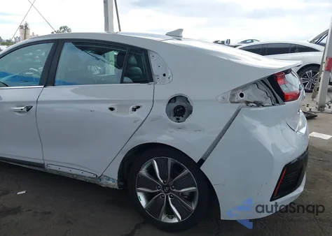 2019 Hyundai Ioniq Hybrid Limited from USA, damaged, VIN KMHC85LC4KU131299